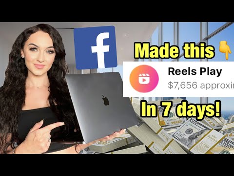 How I make $30,000 a month with the FB Reels bonus program (I don't show my face)