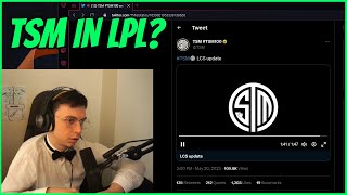 Caedrel Reacts To TSM Leaving LCS