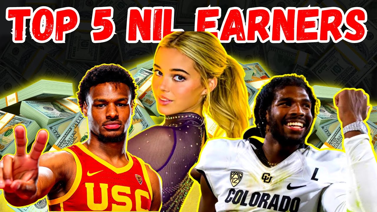 Top 5 College #NIL Earners Of 2023 Revealed! - YouTube