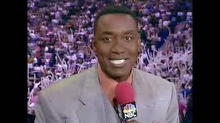 NBA Finals 1999 Game 2 New York Knicks vs. San Antonio Spurs Latrell Sprewell vs. Tim Duncan