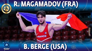 Rakhim Magamadov (FRA) vs Bennett Kevin Berge (USA) - Final // U20 World Championships 2022