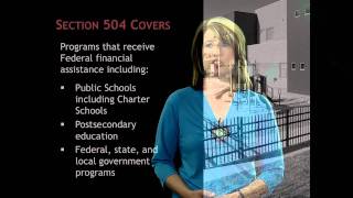 Section 504 - What is Section 504?