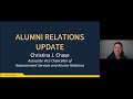 alumni board 2025 public meeting