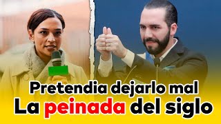 La ÉPICA respuesta de NAYIB BUKELE a una periodista que intento dejarlo MAL en las CÁMARAS