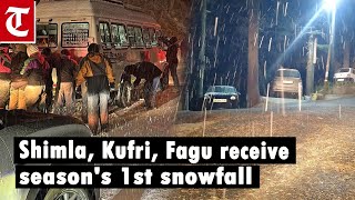 Himachal Pradesh's Shimla, Kufri, Fagu receive season’s first snowfall