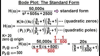 Electrical Engineering: Ch 15: Frequency Response (19 of 56) Bode Plot: The Standard Form