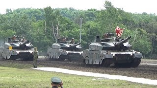 第1特科団・北千歳駐屯地記念行事2017年 観閲行進 JGSDF 1st Artillery Brigade Military Parade 2017