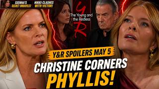 Y&R Spoilers May 5: Christine Corners Phyllis, Sienna’s Secret Unravels, Nikki Clashes with Victor