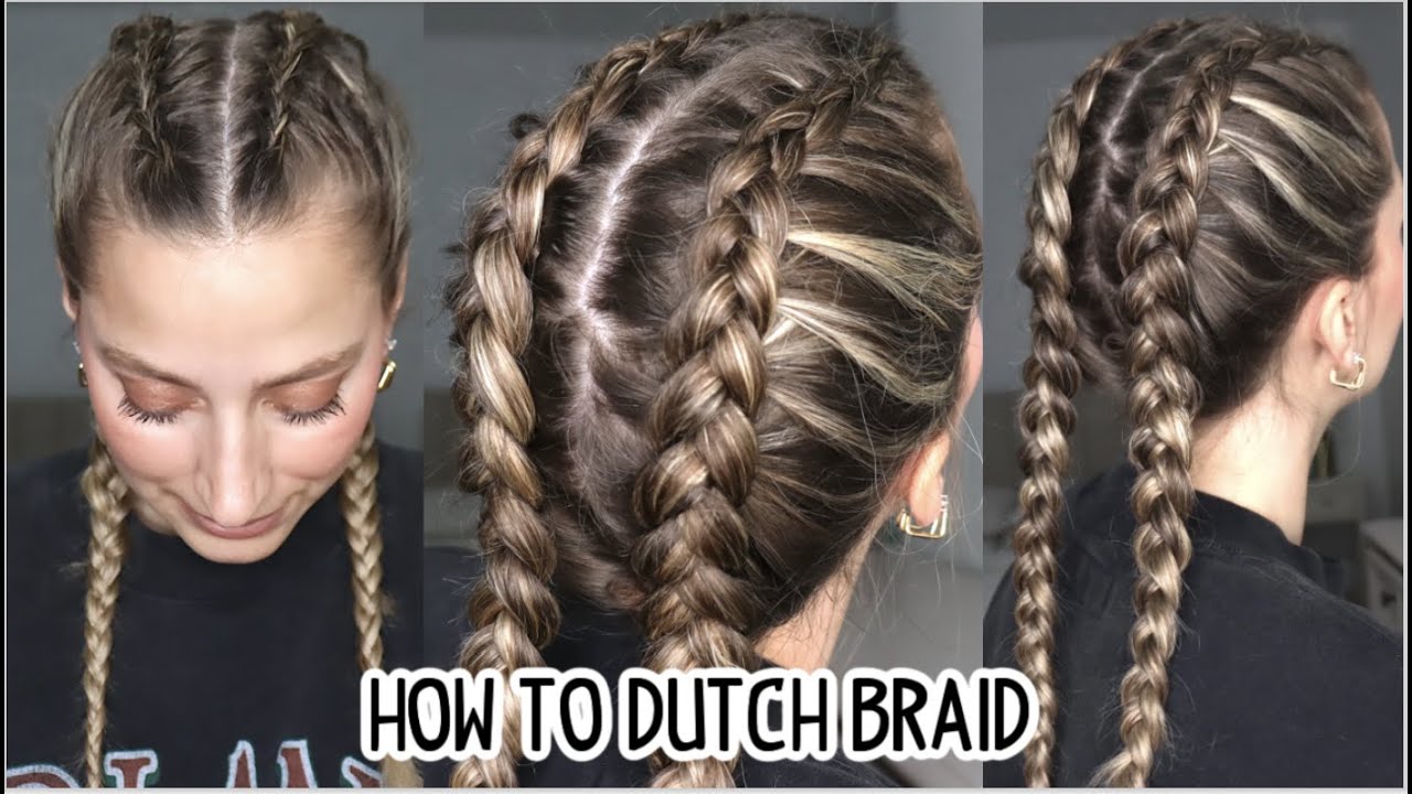 How To Dutch Braid Curly Hair For Beginners At Clifford Bloss Blog