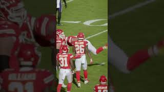It was supposed to be a spike, right Travis? 😂 | Kansas City Chiefs