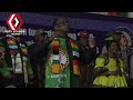 President Mnangagwa dancing