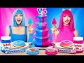 Nourriture Rose vs Nourriture Bleu | Manger un seul aliment d'une couleur pendant 24H par RATATA