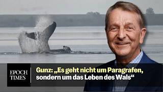 Walter Gunz: „Wir müssen uns auf das Wesentliche konzentrieren, und das ist der Wal“