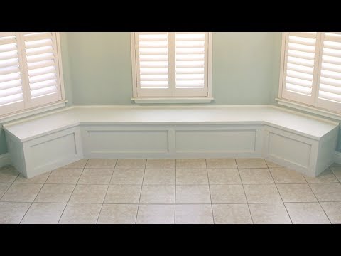How to Build Bench Seating for Bay Window/Nook/Banquette How to Build Bench Seating for Bay Window/Nook/Banquette