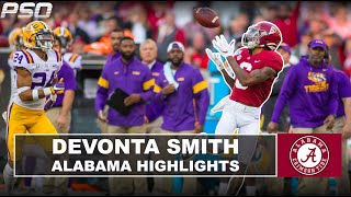 WR DeVonta Smith Alabama Highlights | Philadelphia Eagles 2021 NFL Draft