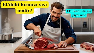 Et’deki Kırmızı Sıvı Kan Mı? #etyemekleri #etyemeği #bunubiliyormuydunuz