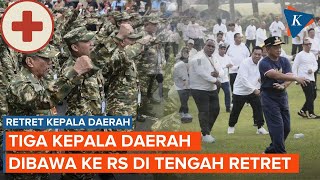 Tumbang, Tiga Kepala Daerah Dibawa ke RS di Tengah Retret, Diduga Kelelahan