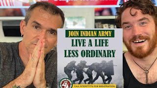 Indian Army A Life Less Ordinary REACTION!! | Motivational Video