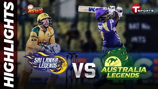Highlights | Sri Lanka Legends vs Australia Legends | Road Safety World Series 2022 | T Sports