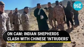 Ladakh Clash On Cam: Indian Shepherds 'Pelt Stones' On Chinese Troops In Chushul Sector