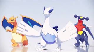 【MMD Pokemon】FirstKiss!【Charizard, Lugia, Garchomp】