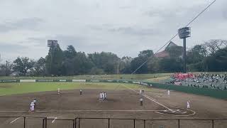 2024年 秋季東京都高等学校野球大会 共栄学園 対 帝京高校 10回表 共栄学園勝ち越し