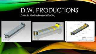 Siemens NX 10 - Welding Design & Drafting Tutorial