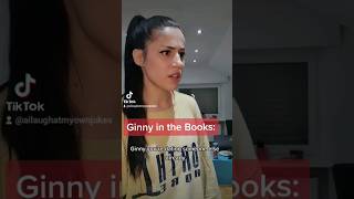 Ginny in the books vs. movies #harrypotter #skit #comedy
