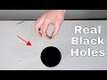 What Actually Happens When You Drop Something into a Real Black Hole?