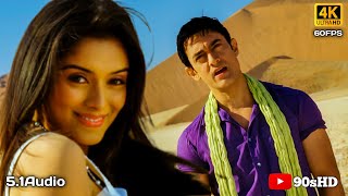 Guzarish 4k Video Song || Ghajini || Aamir Khan, Asin || A.R. Rahman || Javed Ali, Sonu Nigam