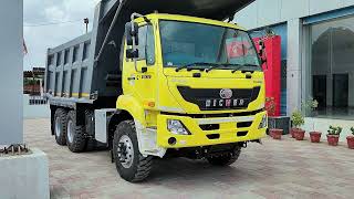 Review of #EicherPRO6028, #rockbodytipper in #28Ton GVW segment, Amazing features #hyva #tipper