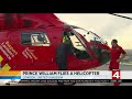 prince william flies helicopter