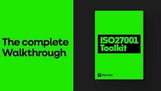 ISO 27001 Toolkit Demo and Product Overview - How does it work?