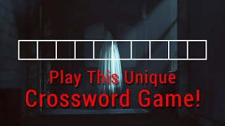 A Visually Striking Crossword Game. Fun For Your Eyes, Ears & Brain!