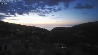 Clip from Stenies. Andros Island Webcam