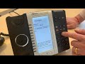 mitel teleworker phone set up