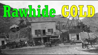 The Old Mining Town Of Rawhide Nevada.