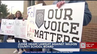 Judge hears lawsuit filed against Nelson County School Board