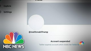 President Trump Permanently Banned From Twitter | NBC Nightly News