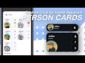 Custom Person Cards for Home Assistant