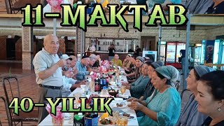 22.08.2024y 11-MAKTAB 40-YILLIK XAMID OLIMJON MAKTAB 1967 yil Admin 99894-904-94-14