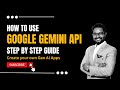 How to Use Gemini API for your GenAI Apps or Software | Generative AI | | Data Magic AI #GeminiAPI