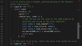 Implement a JSON Parser in JS