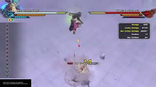 Broly (restrained) Stomp combo