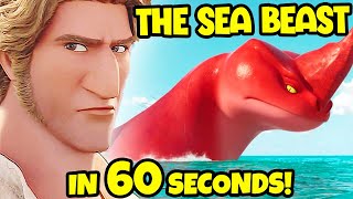 The Sea Beast movie.. but it's 1 minute #shorts