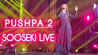 Pushpa 2 sooseki live by Shreya Ghoshal #hyderabad #pushpa2 #release #live #alluarjun #rashmika