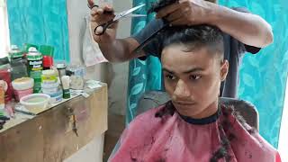 new professional cross  mark hair cutting