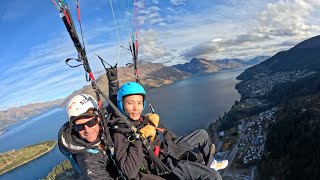 South Island New Zealand |  新西兰之旅 南岛 滑翔体验Paragliding at Queenstown - Skyline