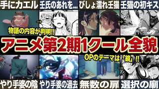 【薬屋のひとりごと】アニメ第2期オープニングから紐解く1クール目の全貌とは！？ #薬屋のひとりごと #ゆっくり解説 #猫猫 #壬氏