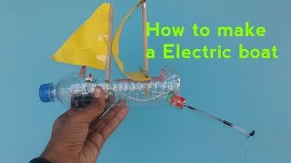 How to make a Electric boat in home